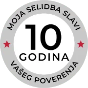 Moja Selidba slavi 10 godina Vašeg poverenja